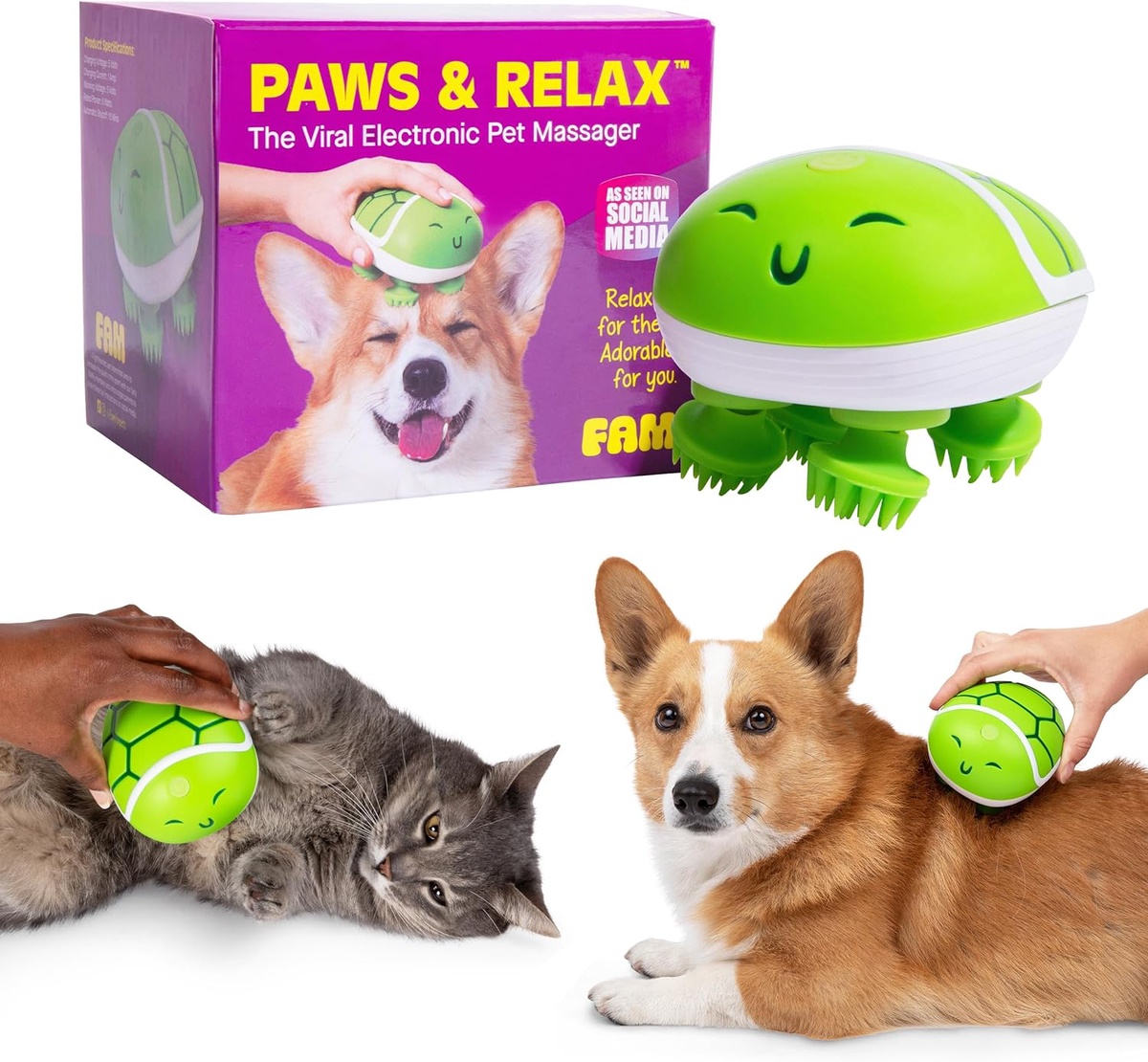Pampering Your Feline Friend: The Ultimate Guide to Cat Massagers