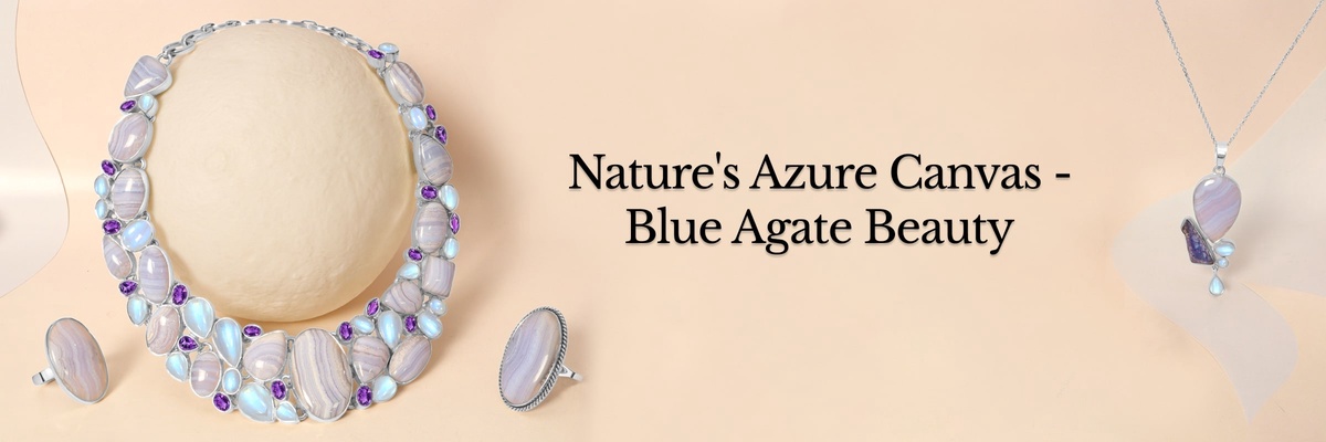 Blue Agate Brilliance: Azure Shades in Nature's Paintings