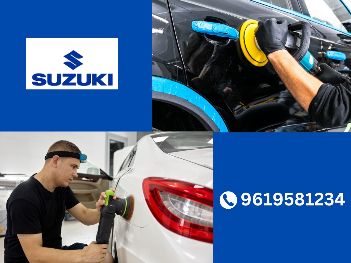 Unveiling the Sheen: Maruti Suzuki Car Polishing Services at Car Kraft Services in Thane West