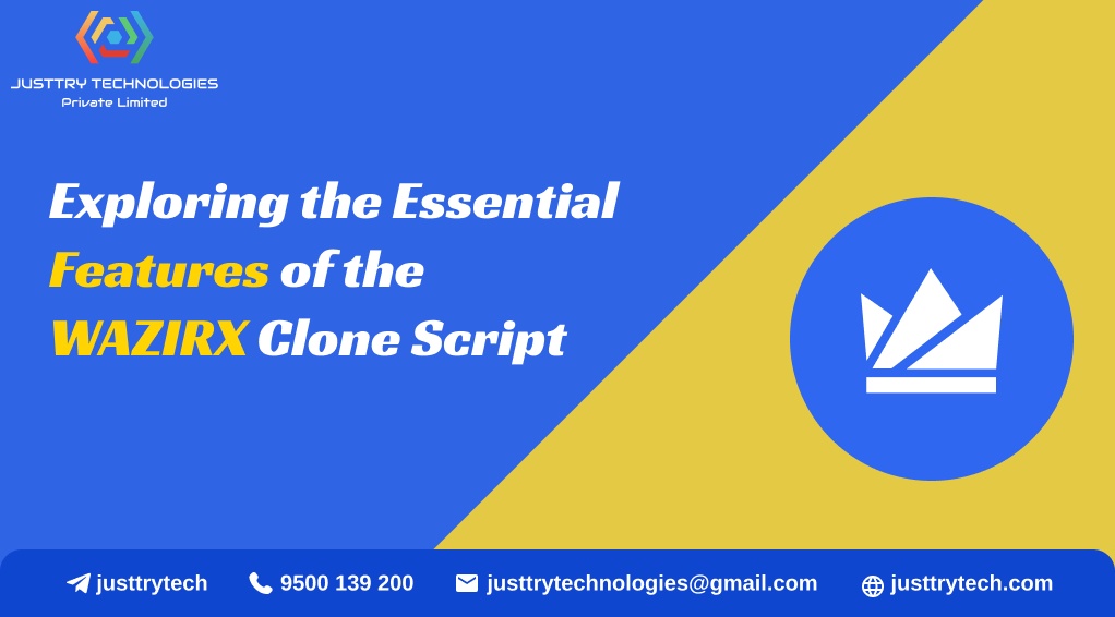 Exploring the Essential Features of the Wazirx Clone Script