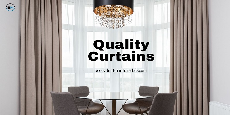 Enhance Your Overall Appearance and Comfort of Your Space with our High Quality and Durable Curtains in Dubai