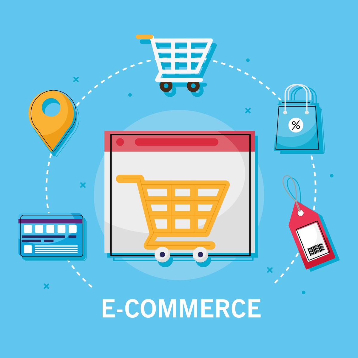 "Elevating Your Online Store: Ecommerce Solutions by Technothinksup Solutions"