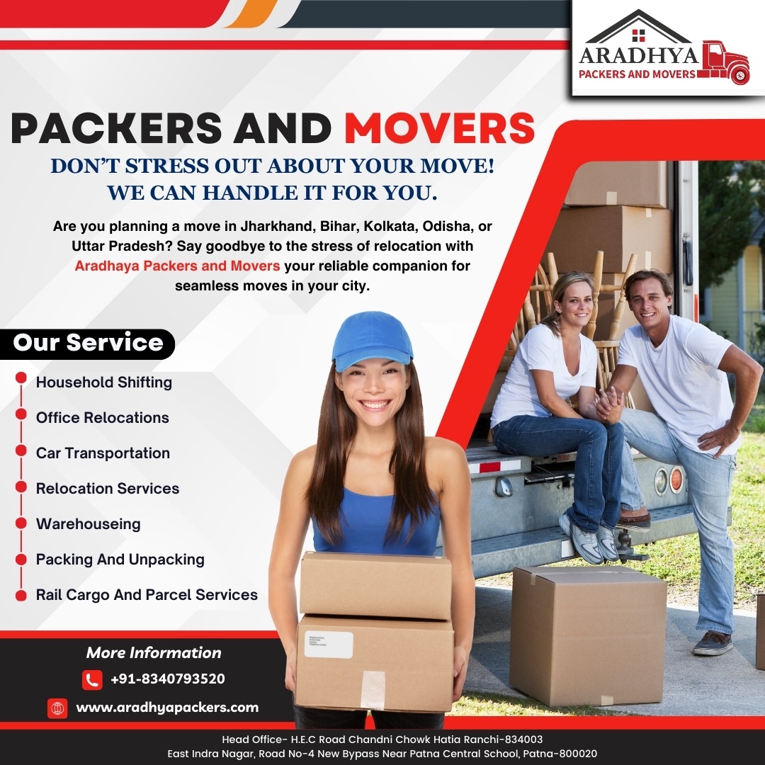 Which Transportation Company Provides Best Packers And Movers Service In Ranchi and Patna ?