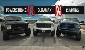 Engine Wars: Powerstroke vs Cummins vs Duramax