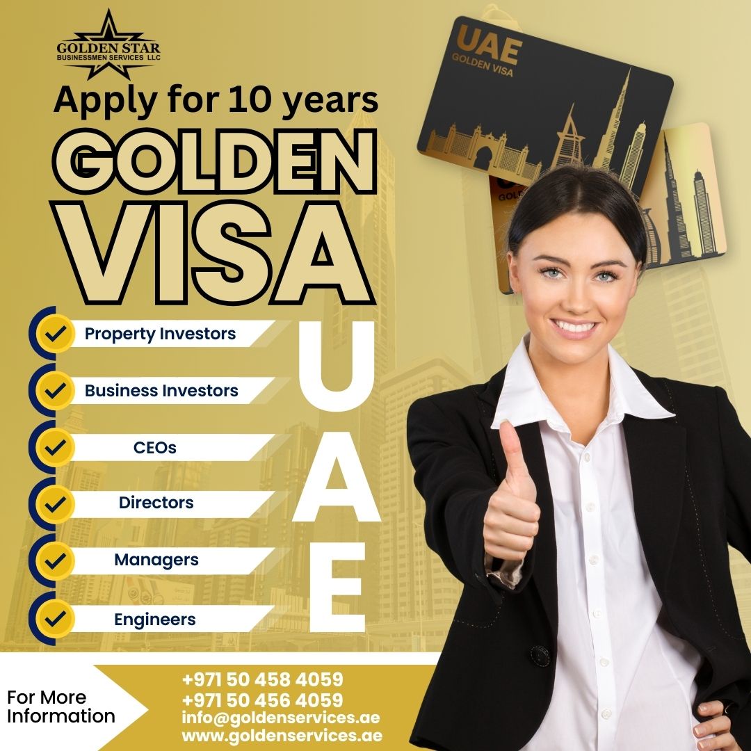 Golden Visa Services In Dubai | How To Get Golden Visa Dubai? All You Need To Know.