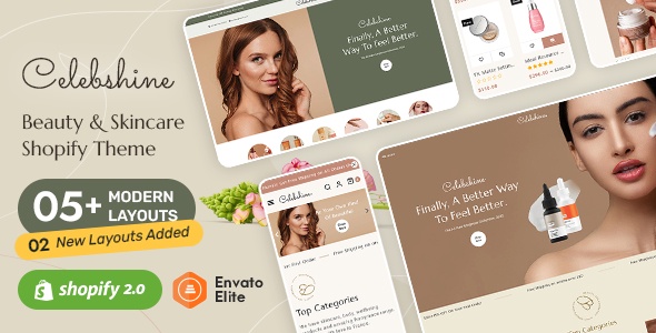 Shine Beauty: Use the Celebshine Shopify Theme to Boost Your Cosmetics Store