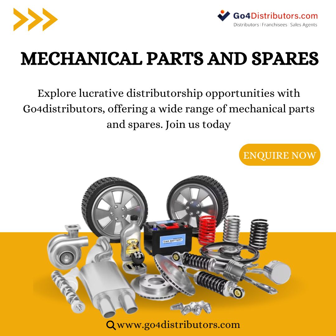 How to Become a Successful Mechanical Parts and Spares Distributorship?