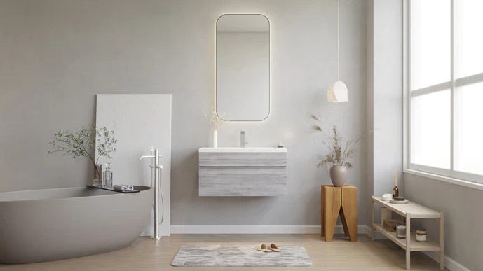 Effortless Elegance: Elevating Your Bathroom with Floating Cabinets for Every Style