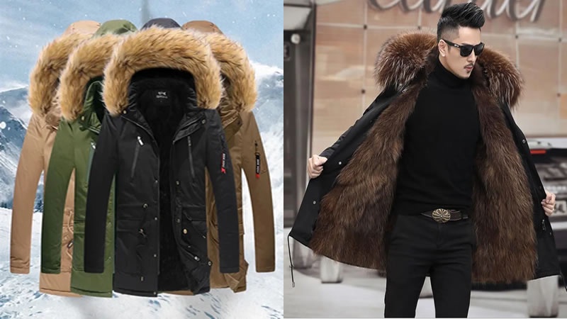 “Men’s Fur Jackets: The Best Winter Jackets for Extreme Cold 2024”