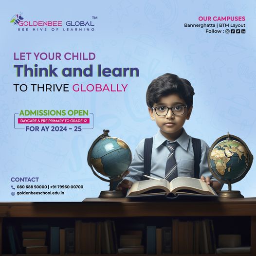 Goldenbee Global School - The Pinnacle of International Education in Bannerghatta