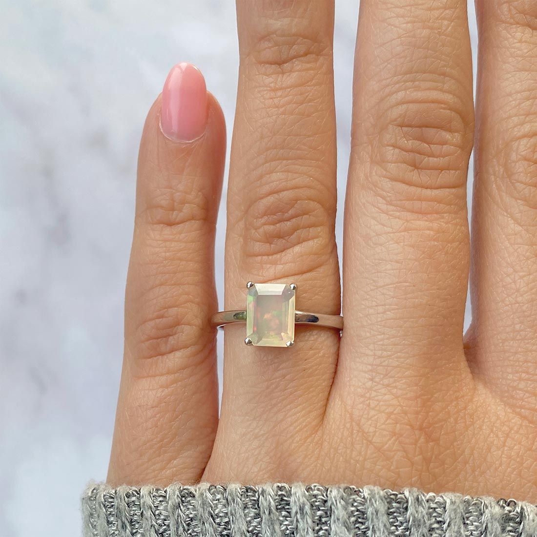 Opal Ring A Perfect accessory to be simplistic