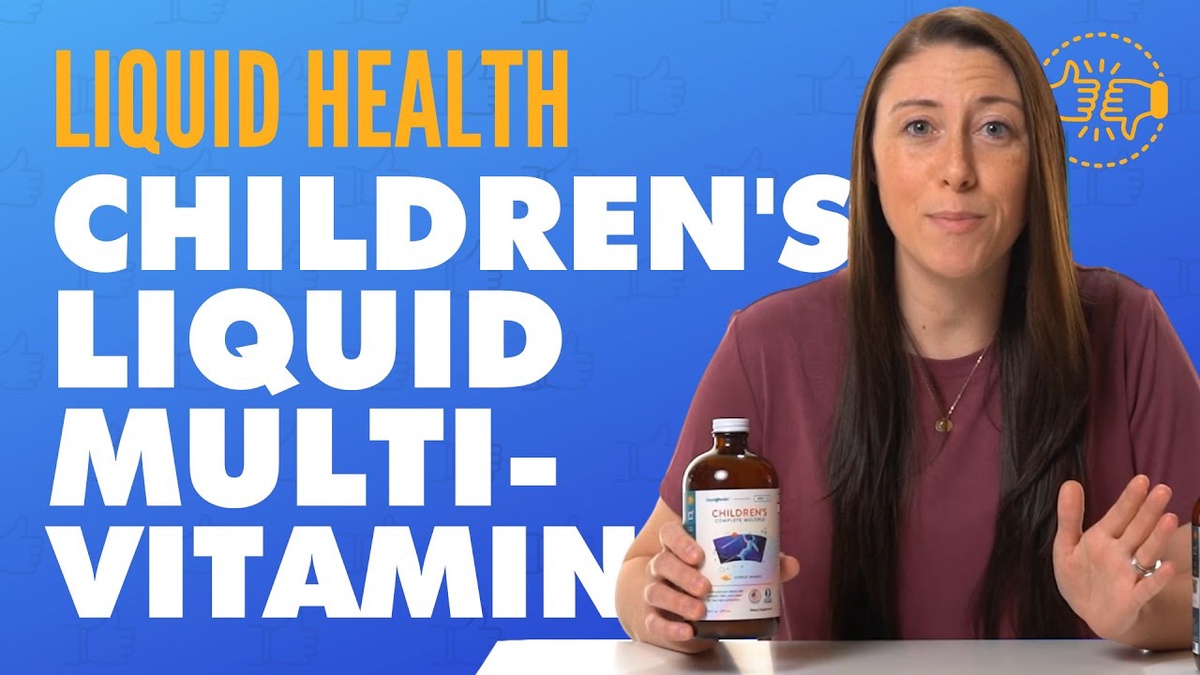 Healthy Kids, Happy Kids: The Benefits of Liquid Vitamins for Kids: