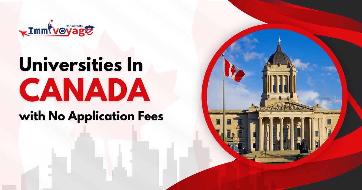 UNIVERSITIES IN CANADA WITH NO APPLICATION FEES