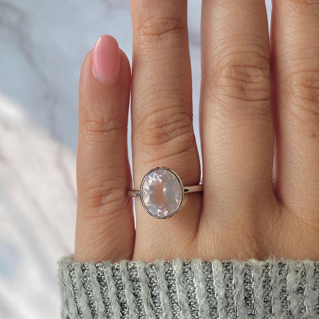From Classic to Temporary The Rose Quartz Ring