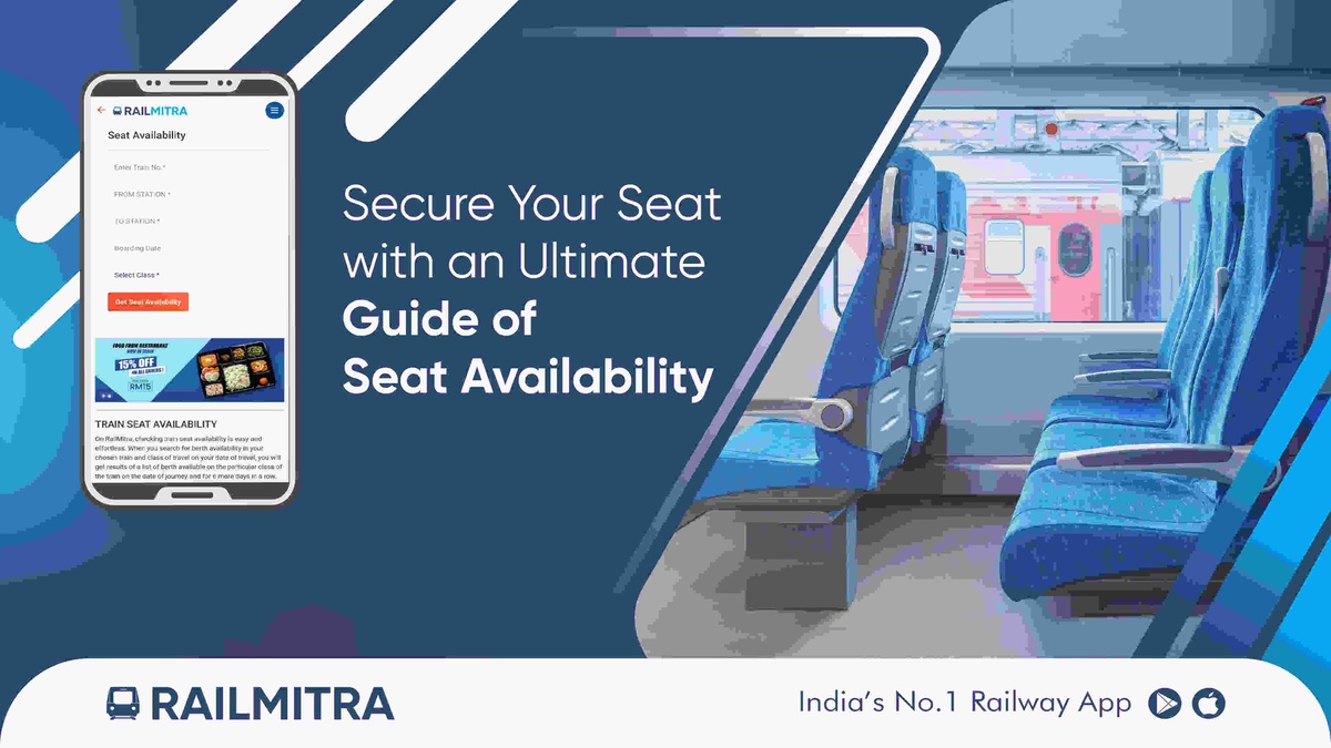 Secure Your Seat with an Ultimate Guide of Seat Availability in train