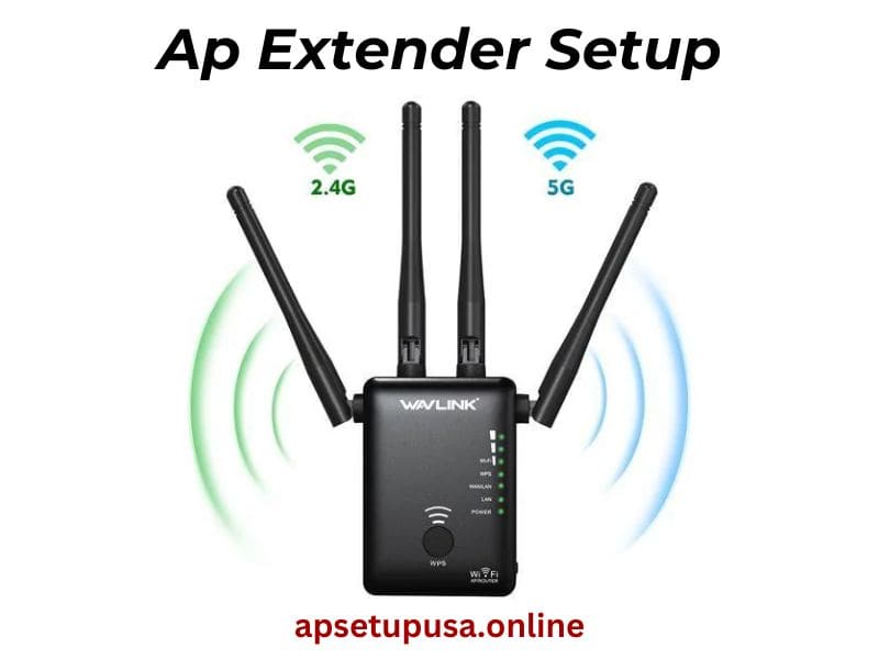 How do I connect with Ap extender setup?