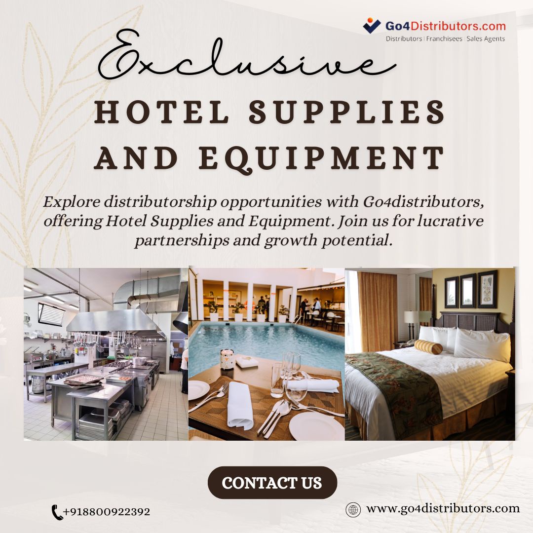 How to Evaluate Hotel Equipment Distributors for Your Business?