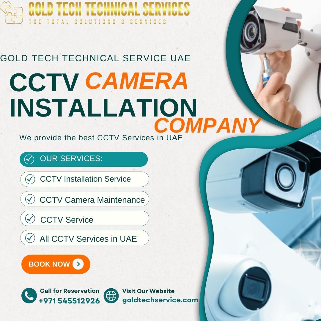CCTV Camera Installation Service UAE  0545512926