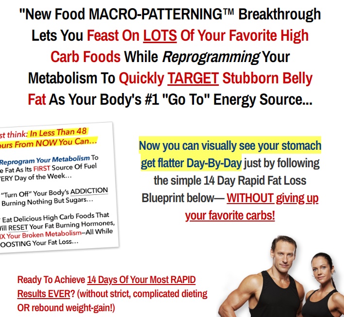 The 14-Day Rapid Fat Loss Diet: A simple 2-week plan proven to target belly