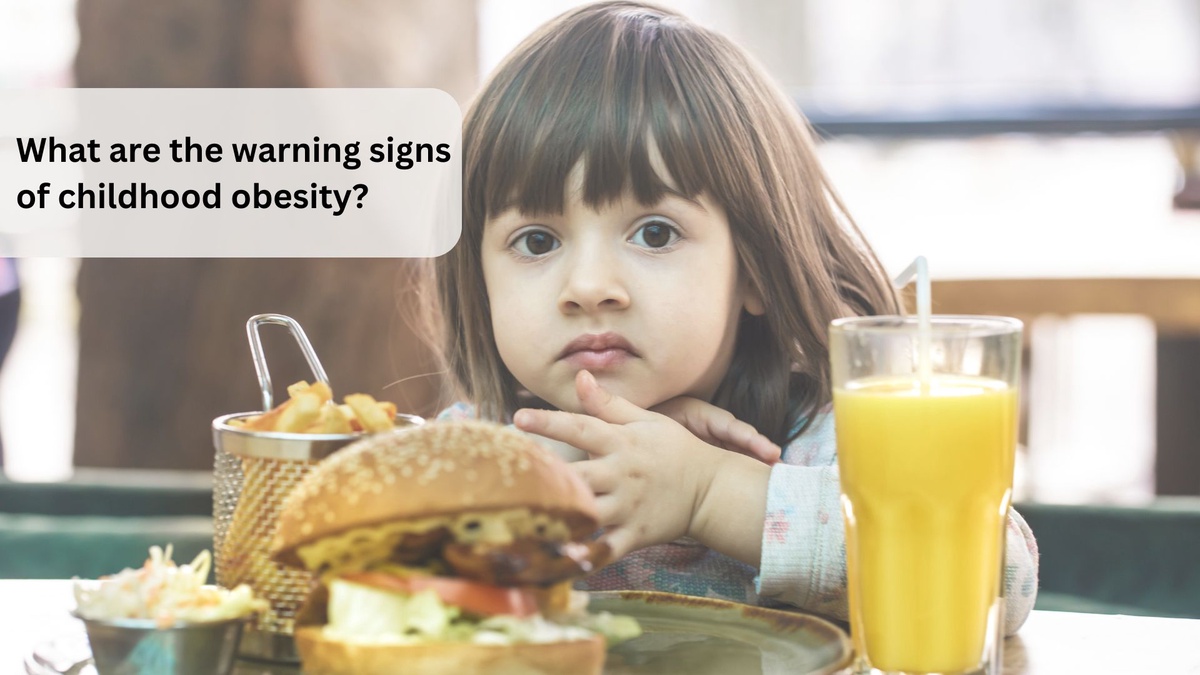 What are the warning signs of childhood obesity?