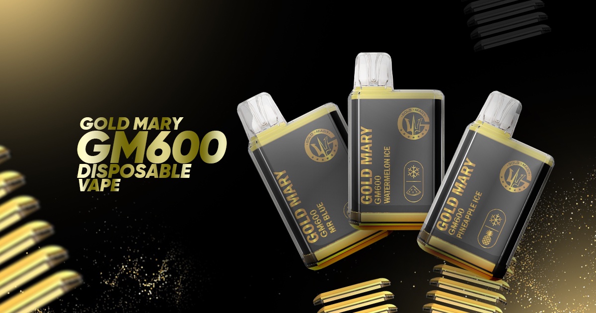 Unveiling the Magic of Gold Mary GM600 Disposable Vape Pod