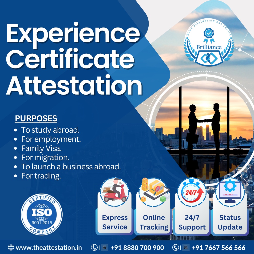 Ensuring Authenticity: Experience Certificate Attestation Process Explained
