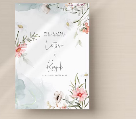 Sleek Sophistication: The Beauty of Silver Foil Invitations
