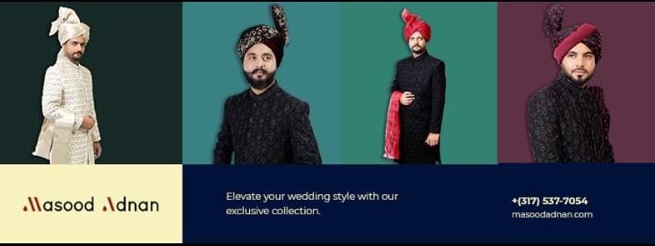 Discover the Perfect Wedding Sherwani for Men Online in USA