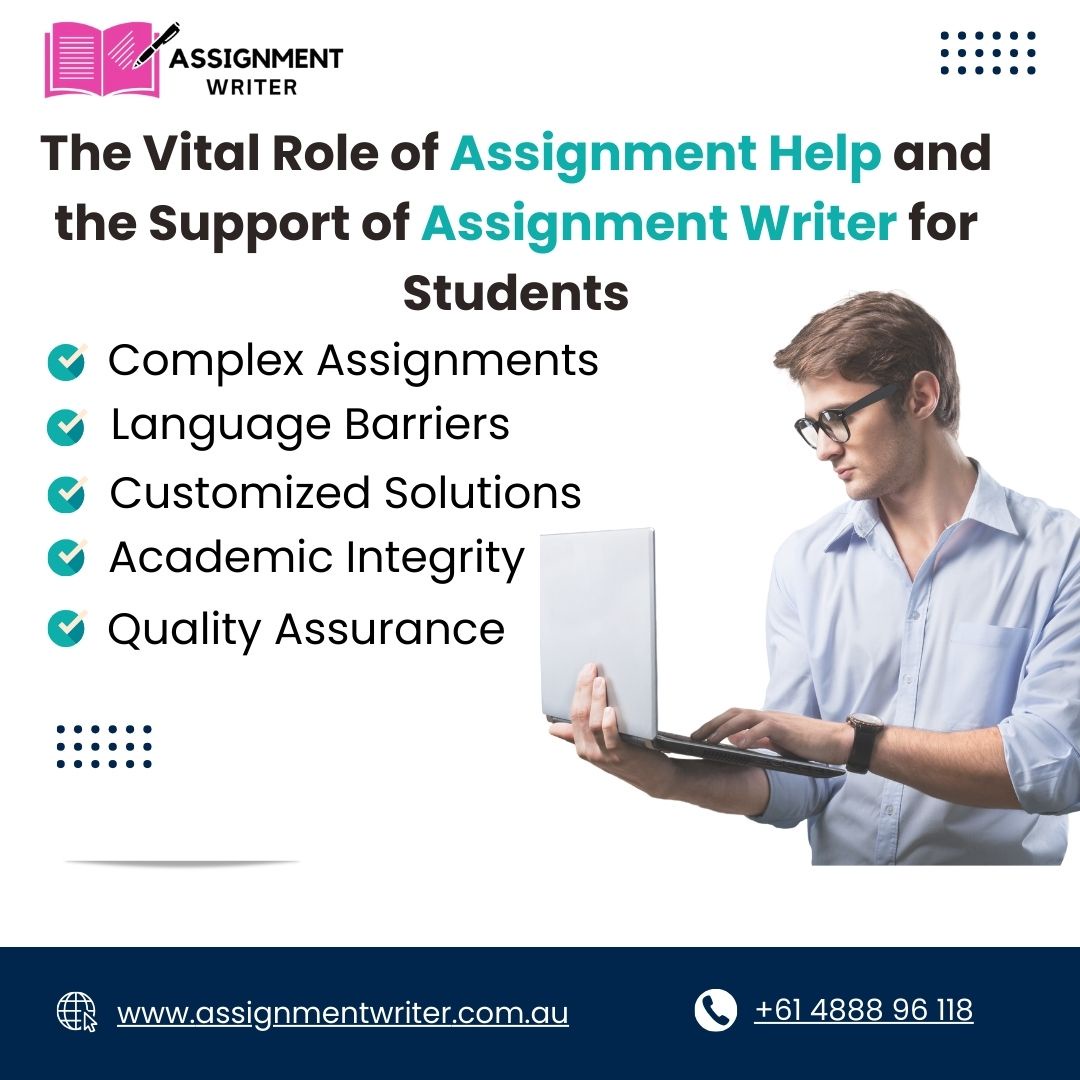 The Vital Role of Assignment Help and the Support of Assignment Writer for Students