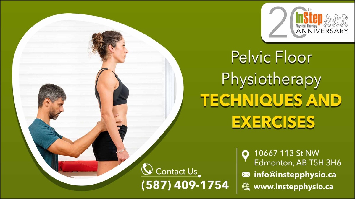 What role does female pelvic floor physiotherapy Edmonton?
