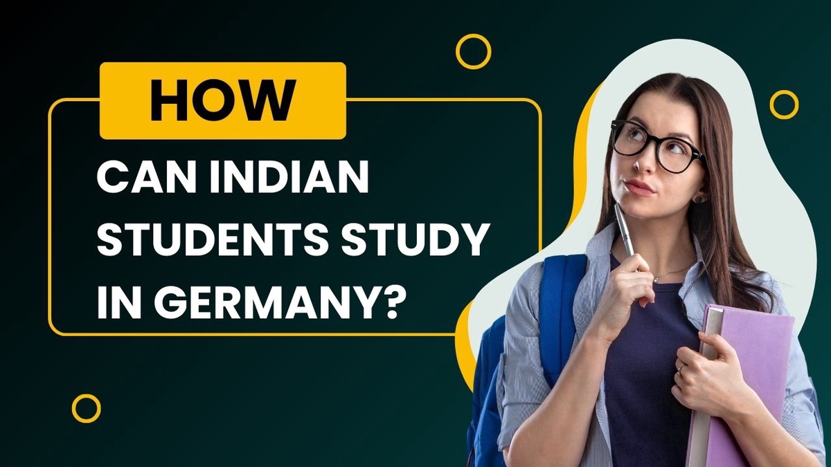 How can Indian students study in Germany