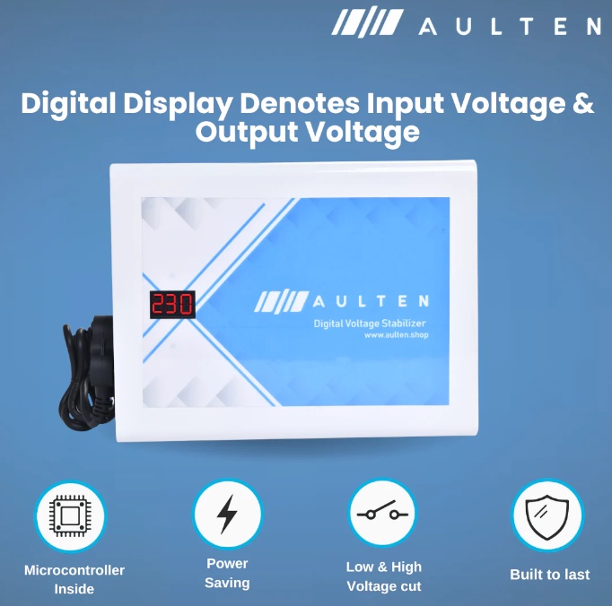 AULTEN Multipurpose voltage stabilizer for refrigerator 70V-290V