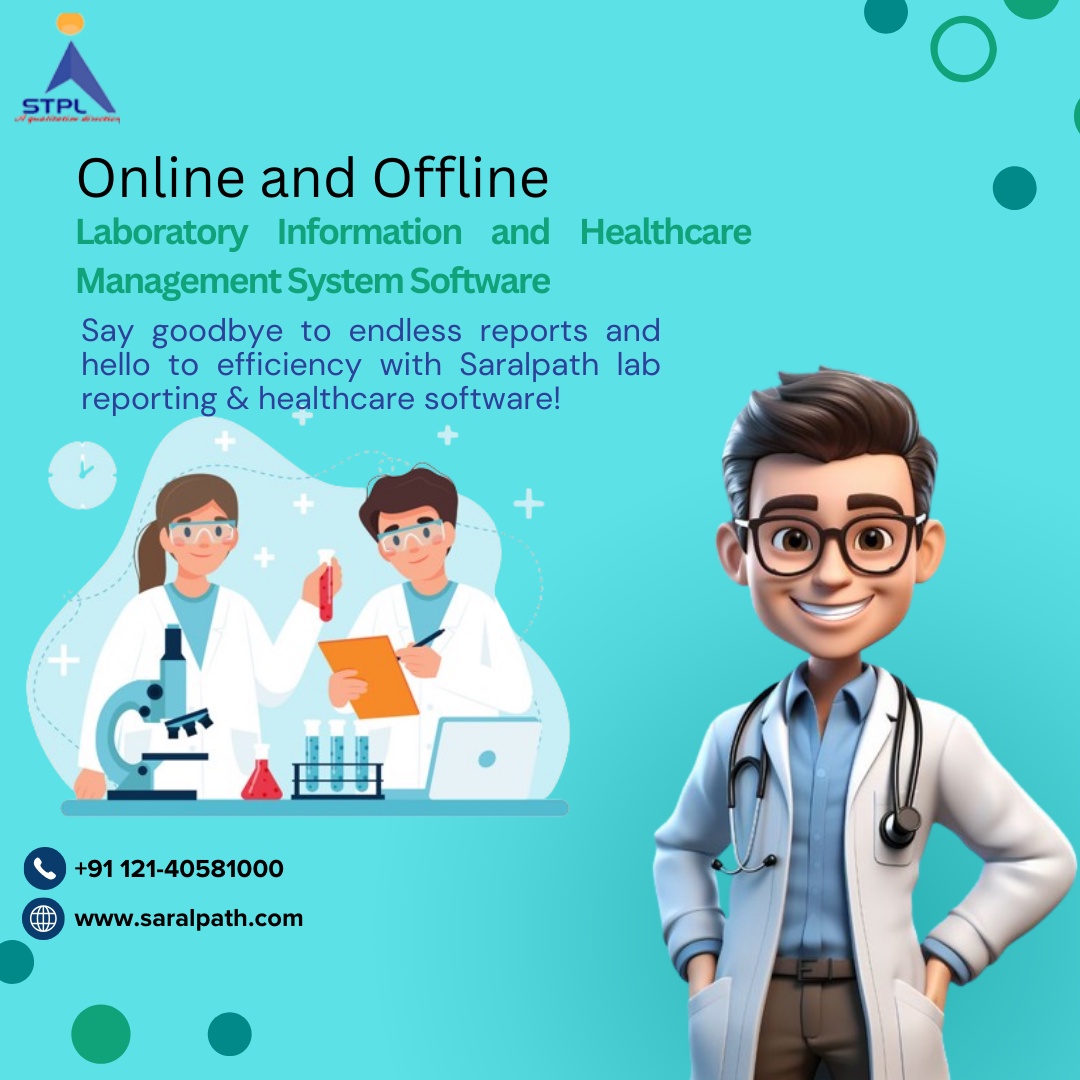 Saralpath Laboratory Information and Healthcare Management System Software