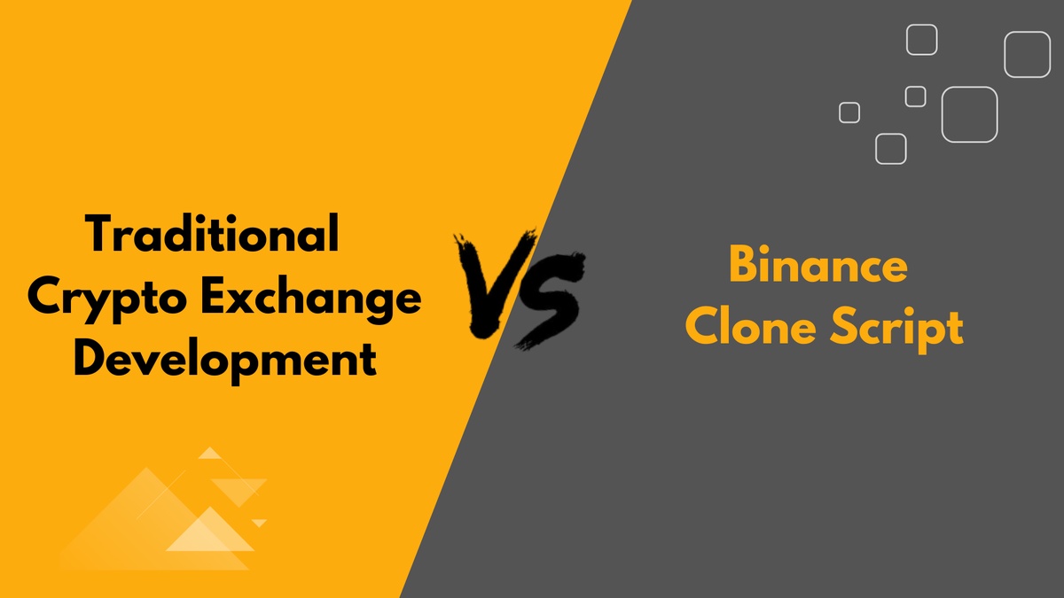 Traditional Exchange Development vs. Binance Clone Script: What You Choose?