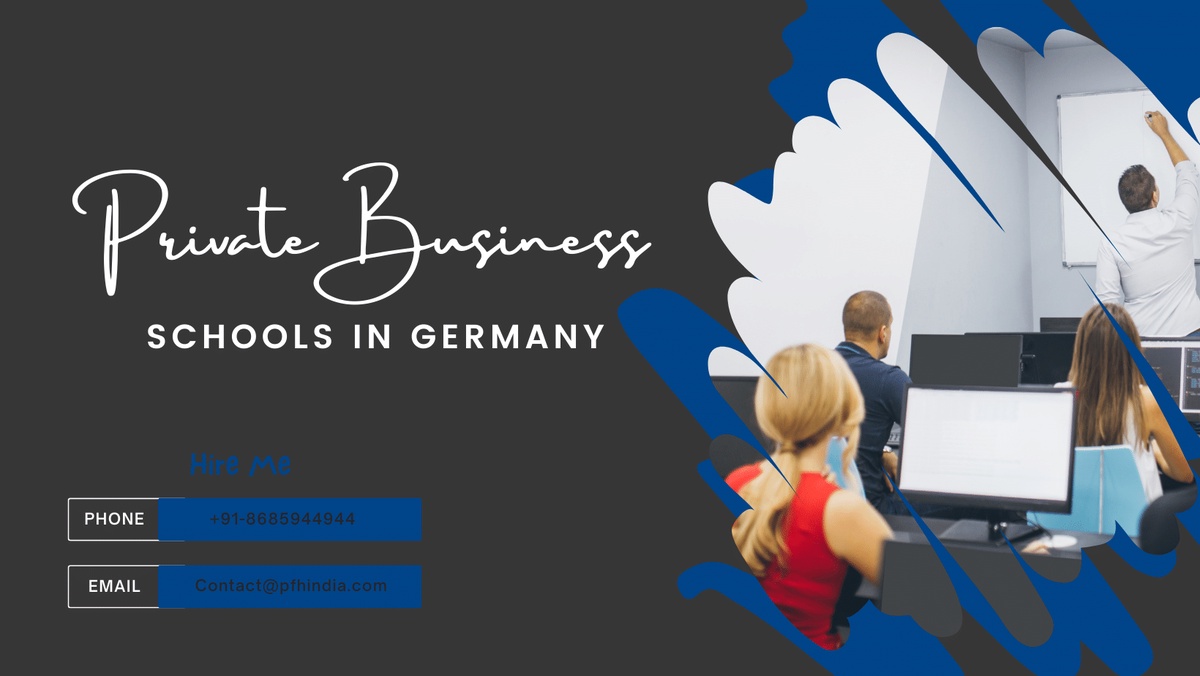 Private Business Schools in Germany
