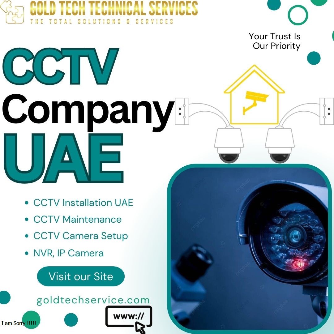 CCTV Camera Installation Service UAE  | CCTV Security Solutions