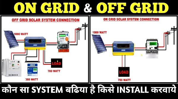 What Is The Difference Between On-Grid And Off-Grid Solar Systems