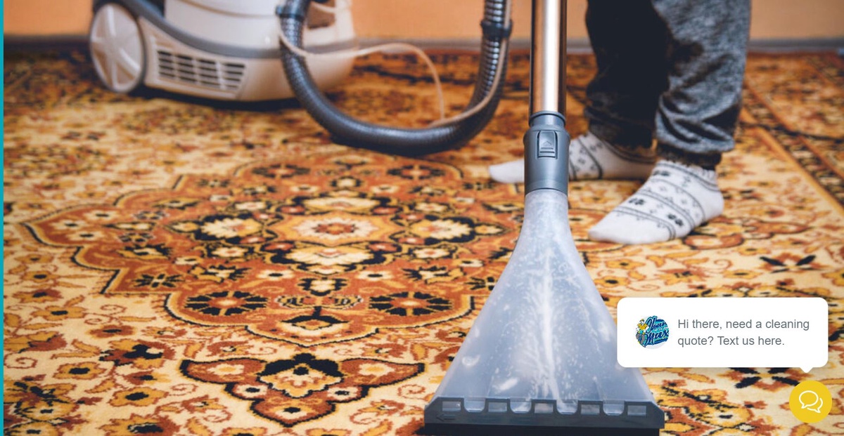 How professionals clean area rugs