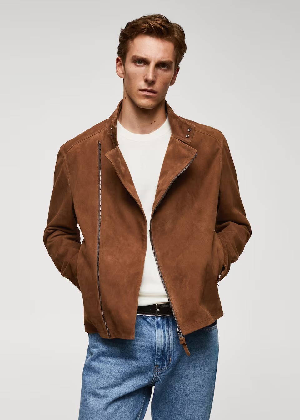 Perfect Fit: Petite Suede Jackets Designed for Men