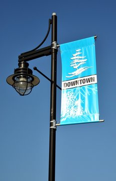 Light Up Your Brand with Light Post Banners
