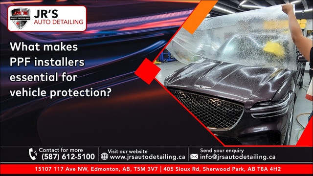 How can PPF installers in Edmonton customize protection for your specific vehicle?