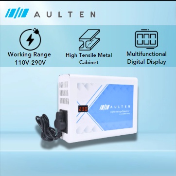 AULTEN Multipurpose Voltage Stabilizer For Home 1.5 KVA 1200W 70V-290V