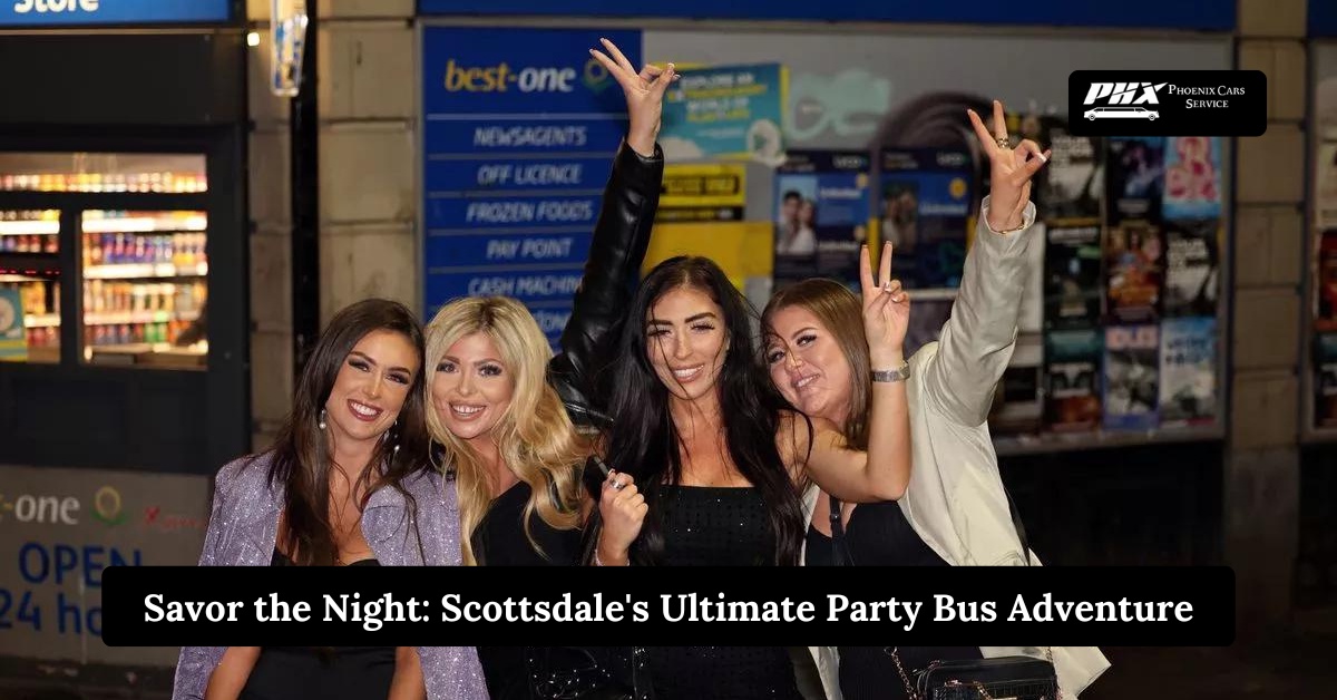 Savor the Night: Scottsdale's Ultimate Party Bus Adventure