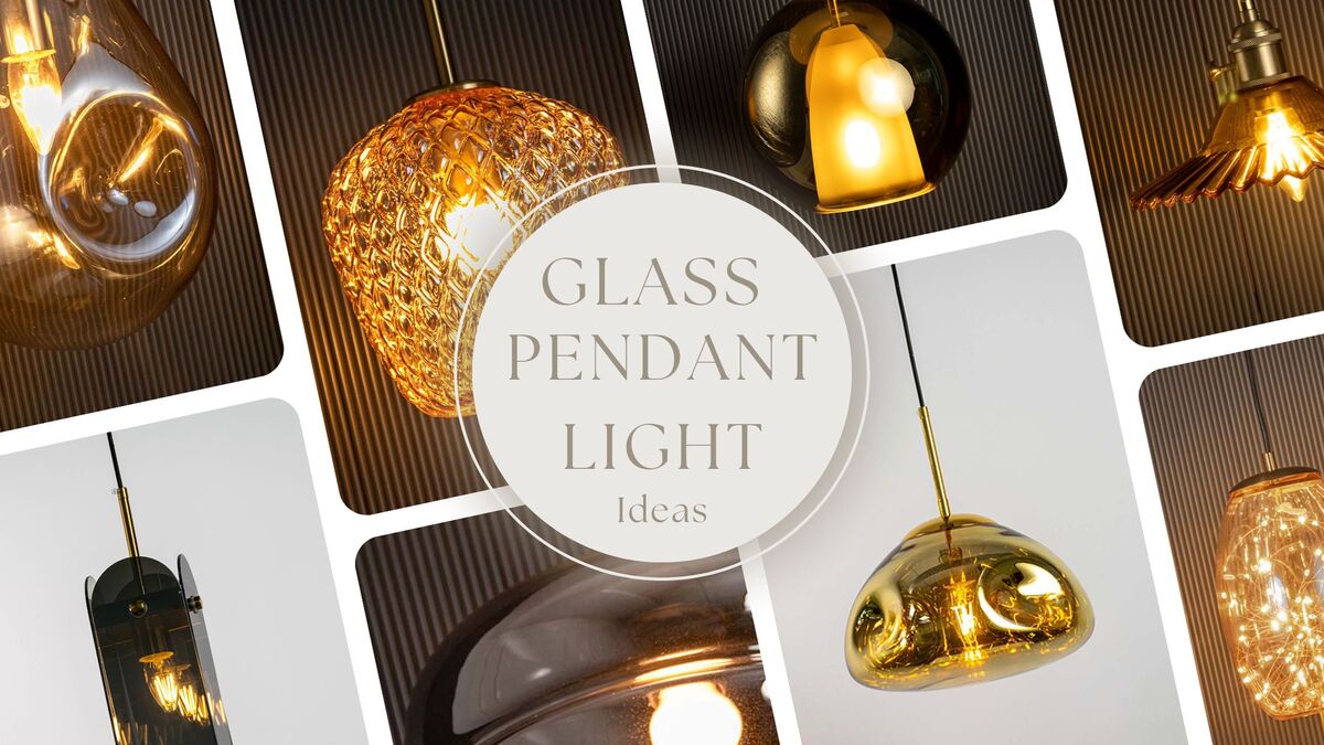 Glass Pendant Light Ideas