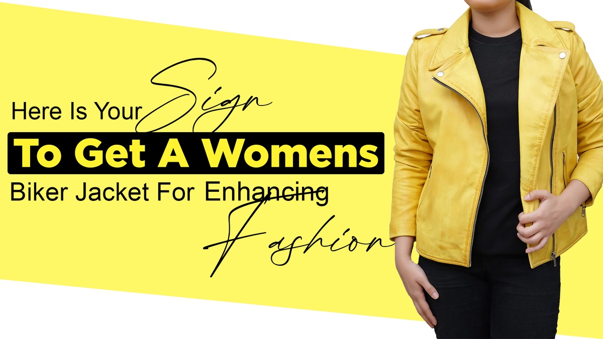 Here Is Your Sign To Get A Womens Yellow Biker Jacket For Enhancing Fashion