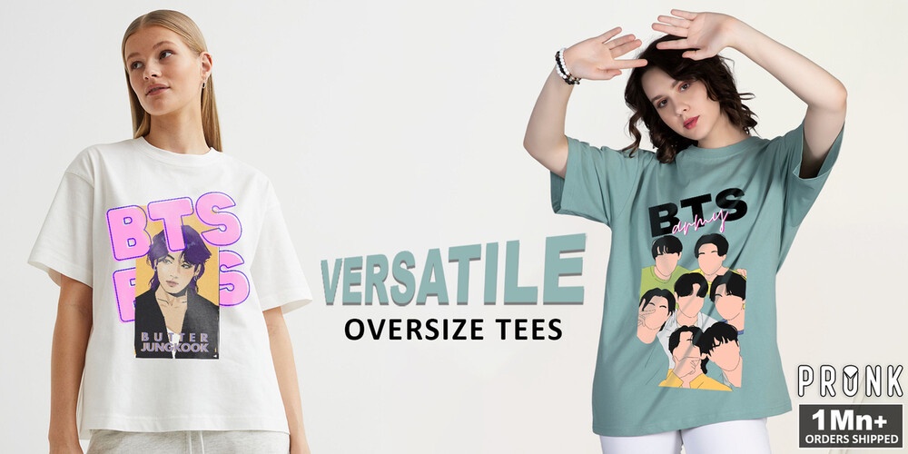 Embrace Comfort and Style with Oversized Women's T-Shirts