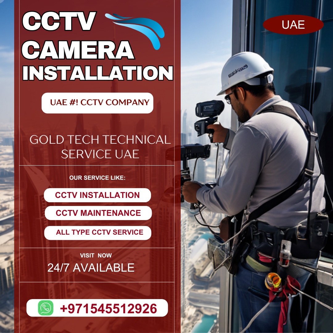 CCTV Camera Installation Service UAE  | 0558519493