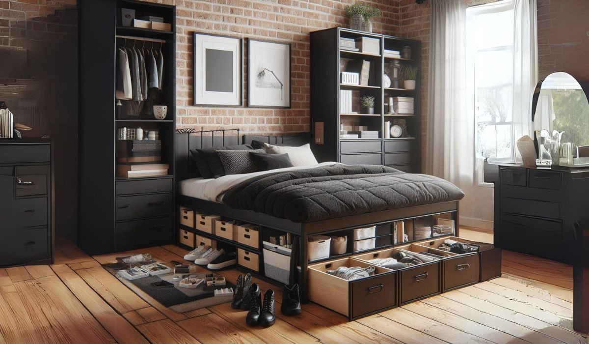 Organization Hacks for Maintaining Your Queen Bed Frame with Storage in Singapore