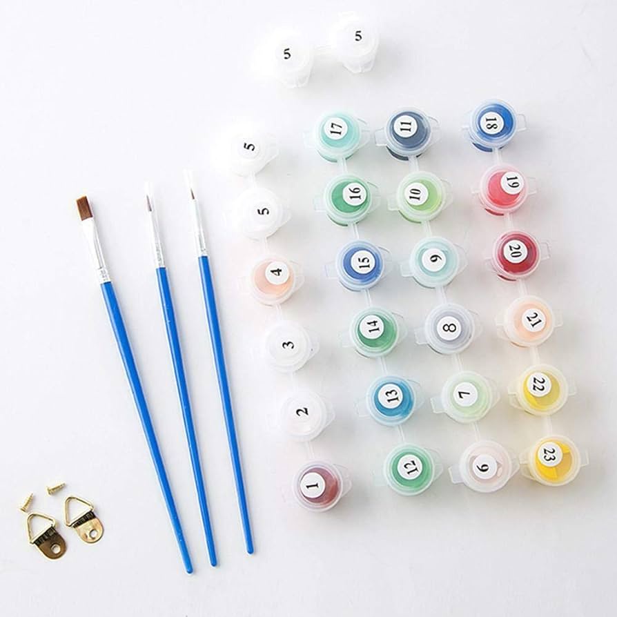 Unlocking Creativity: The World of Paint by Number Adults Kits
