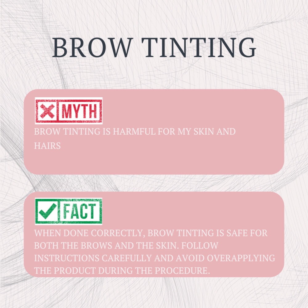 What is Brow Laminations and Tinting